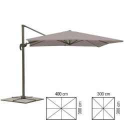 Ombrellone a pendolo Deluxe